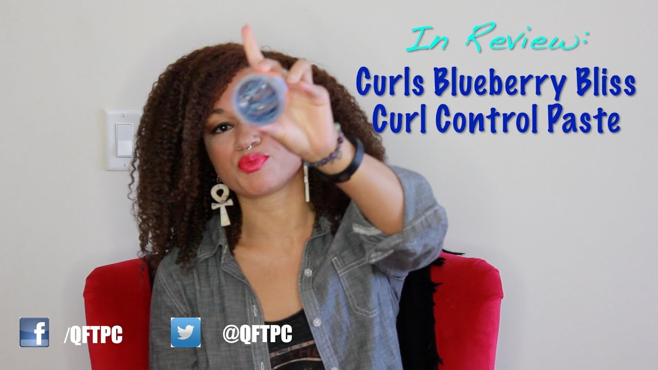 In Review: Curls Blueberry Bliss Curl Control Paste | QFTPC