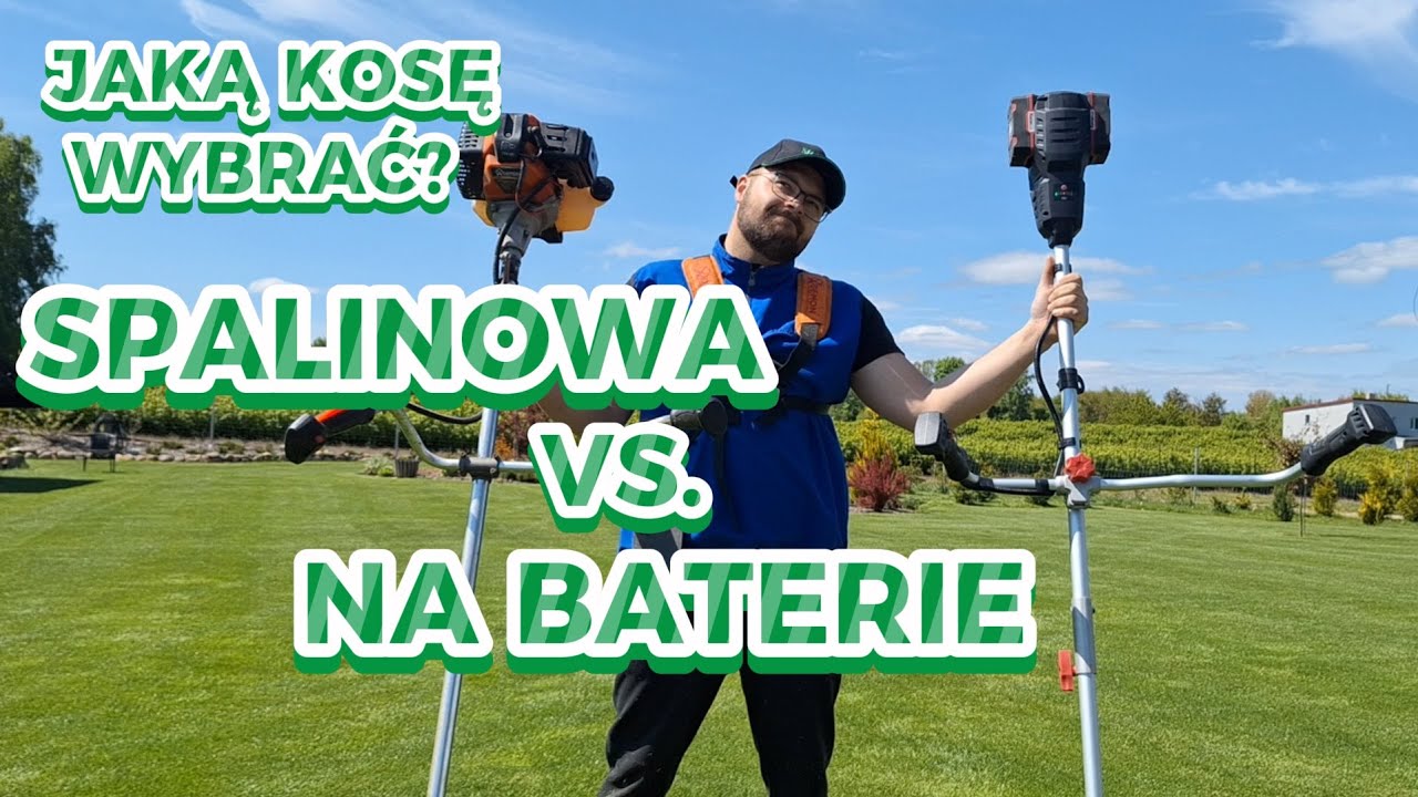 Kosa spalinowa VS kosa akumulatorowa WADY I ZALETY podkaszarka Parkside i 5 letnia kosa Demon RQ580