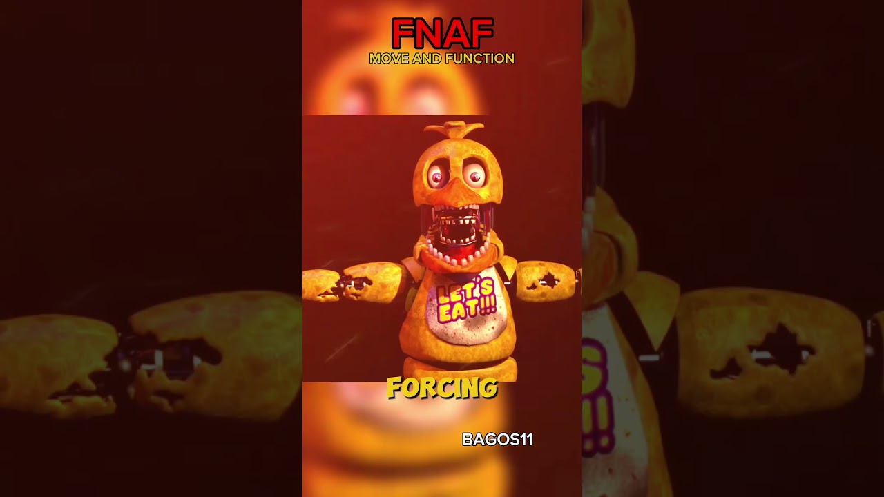 THIS IS HOW WITHERED ANIMATRONICS MOVE AND FUNCTION IN FNAF #fnaf #fivenightsatfreddys