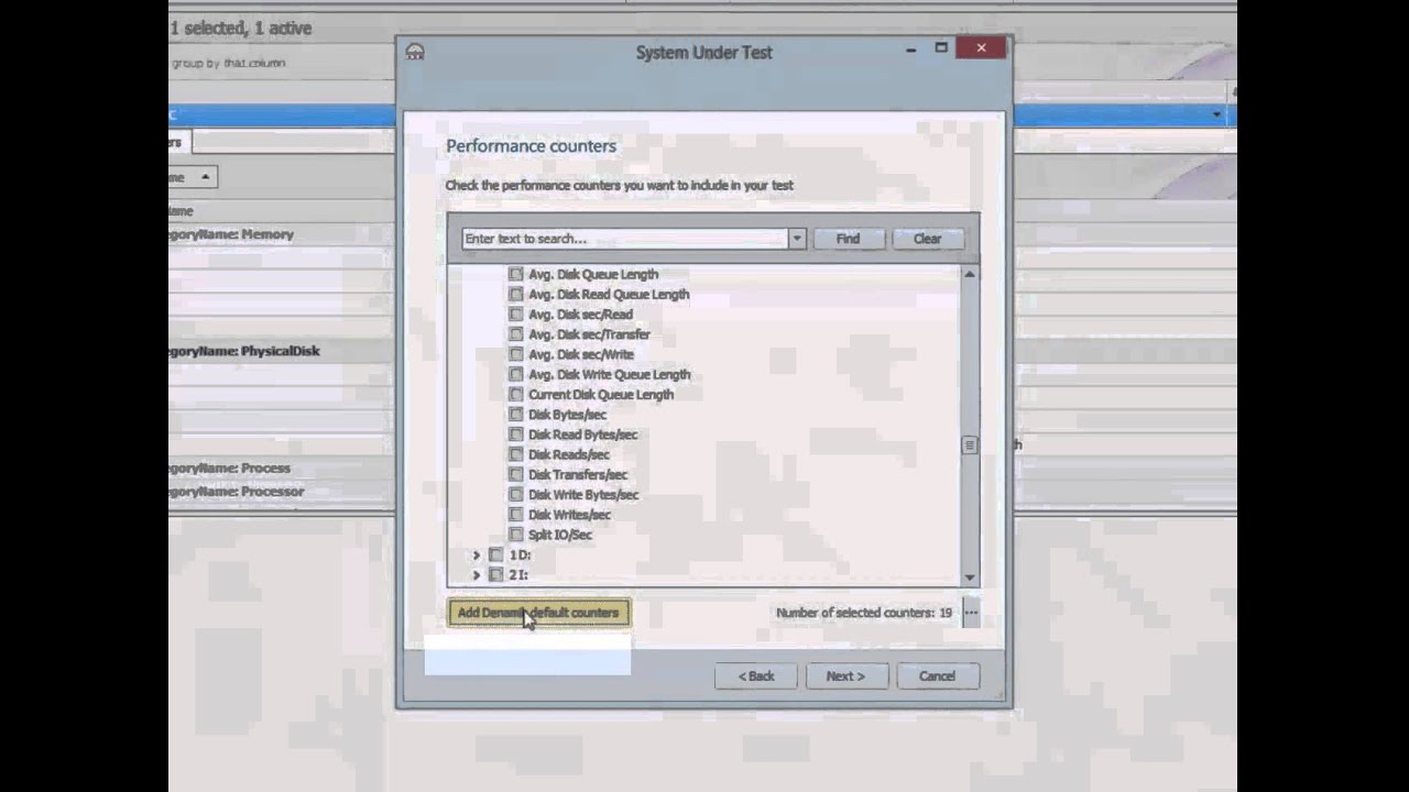 Working with Systems under test