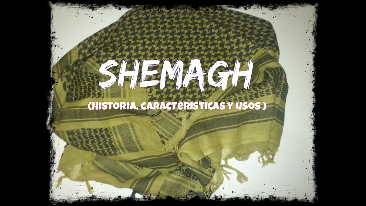 Barracudo- pañuelo de supervivencia shemagh (historia, características y usos)