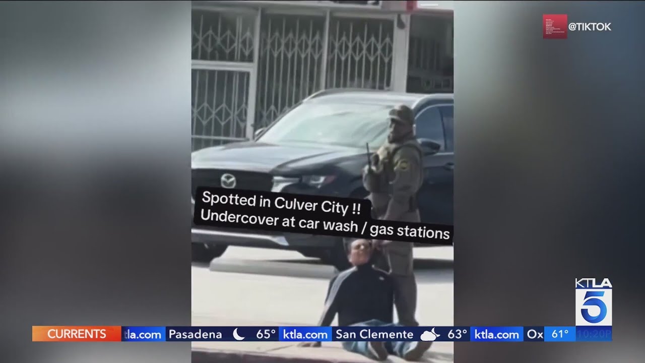 Videos show ICE agents take car wash customer, employees