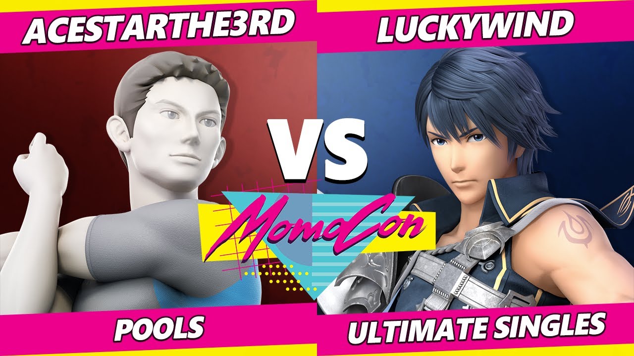 MomoCon 2022 &mdash; AceStarThe3rd (Wii Fit Trainer) против luckywind (Chrom) &mdash; Турнир по SSBU Ultimate