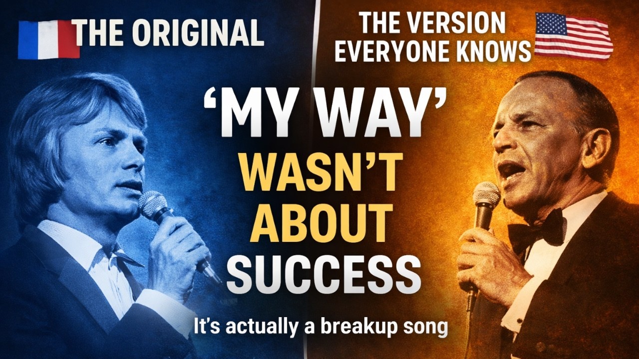 Claude Francois Comme D'Habitude or Frank Sinatra My Way, which is the original one?
