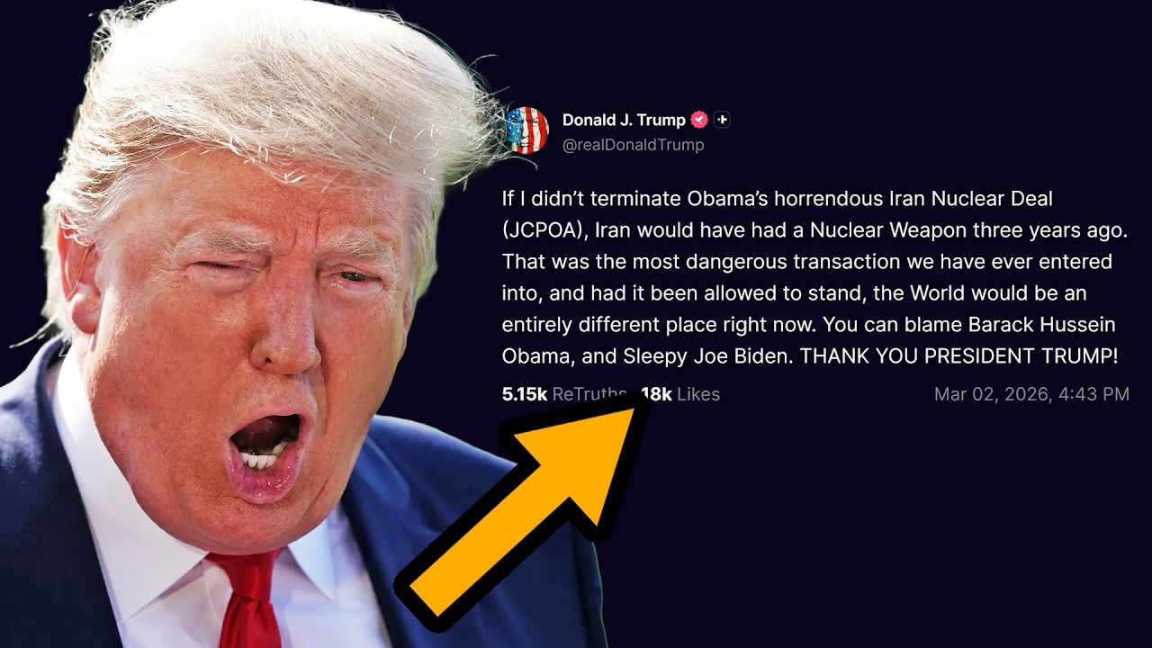 Trump STROKES OUT on Truth Social as it all comes crashing down
