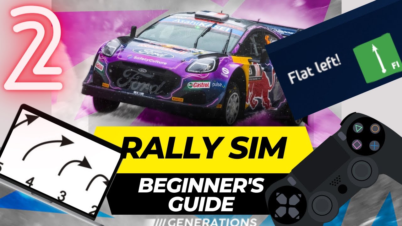 Guide for a Beginner Rally Simmer 2: Driving Techniques and More  (S01E06)
