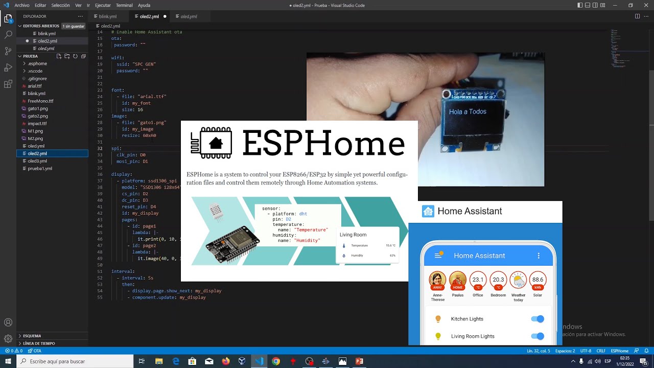 ESPhome y Home Assistant desde cero