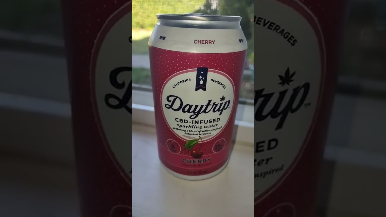 CBD-Infused Sparkling Water #CaliforniaBeverage #StayHydrated