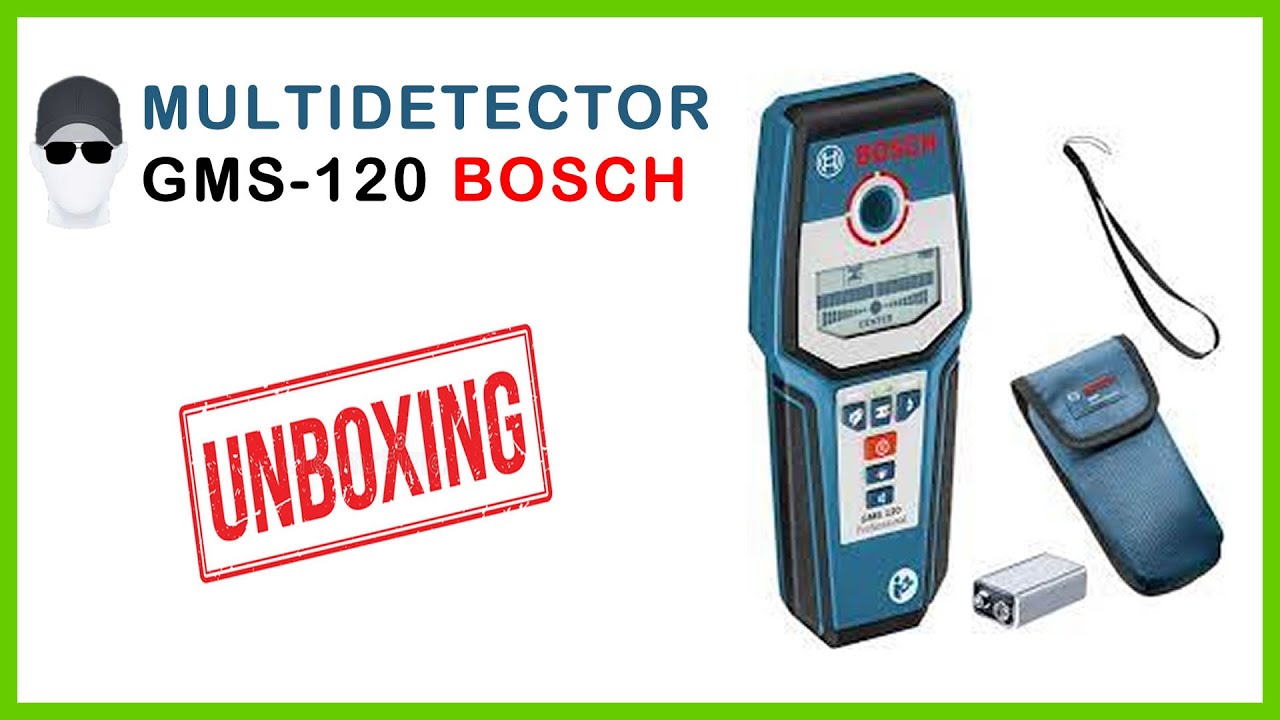 [VLOGUEANDO ANDO] MULTIDETECTOR BOSCH