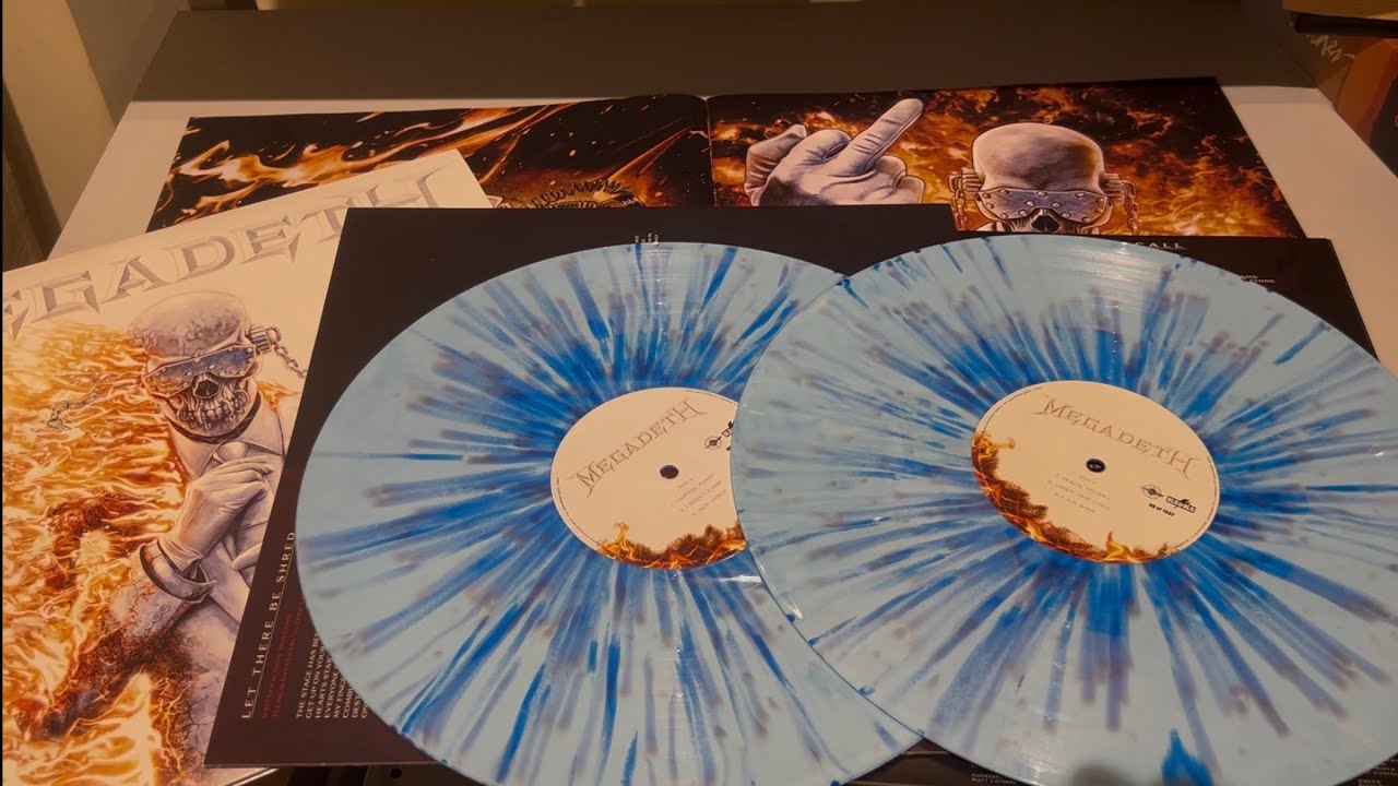 Megadeth 17th and final album unboxing 