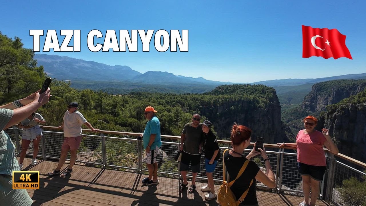 Tazi Canyon Antalya Turkiye Walking Tour | Köprülü Kanyon Turkey