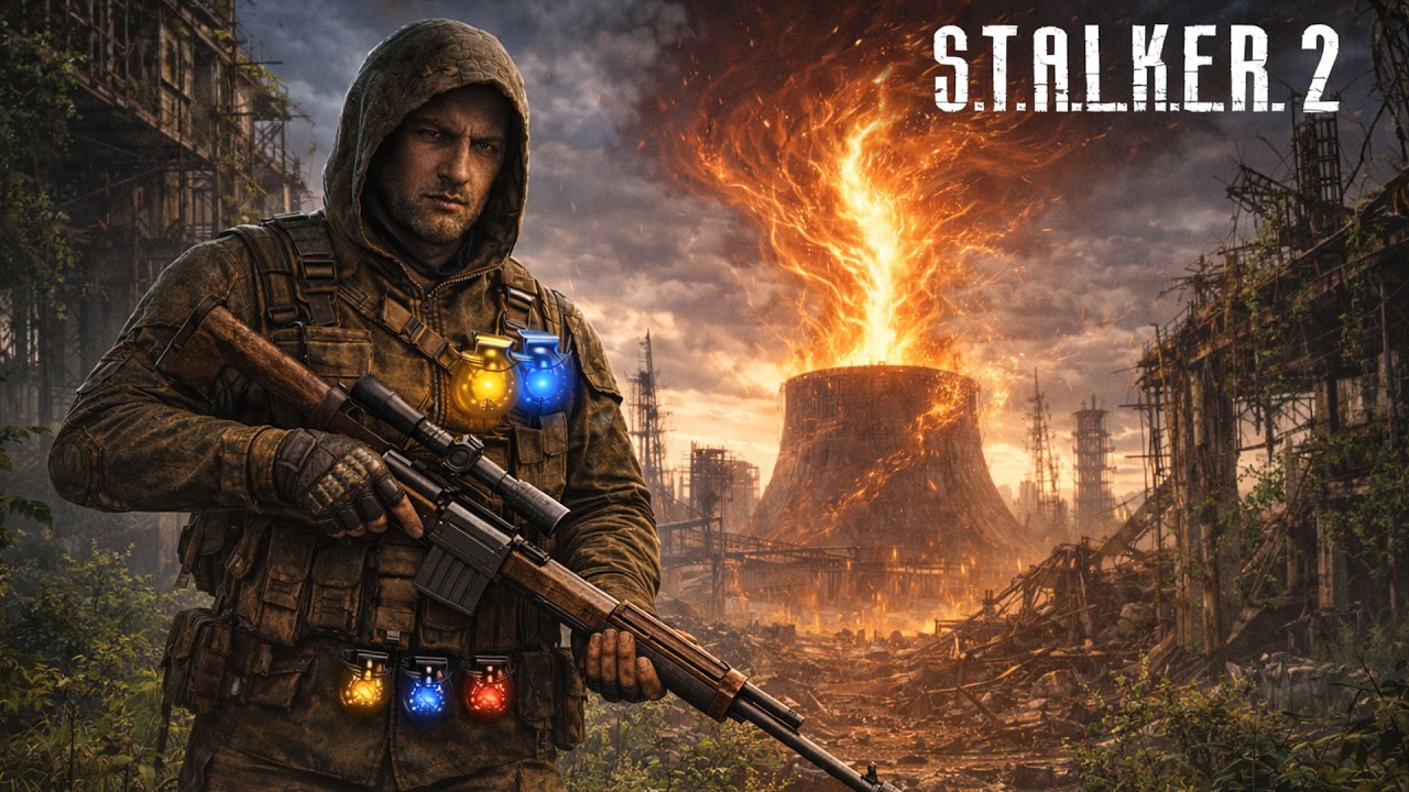 S.T.A.L.K.E.R. 2 Сердце Чернобыля. Год спустя... - #16. Ошейники. Градирня
