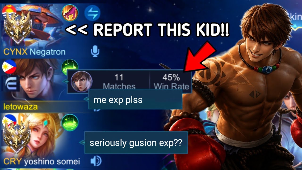 I PLAY EXP GUSION IN HIGHRANK AND THIS HAPPENED😹&hellip;