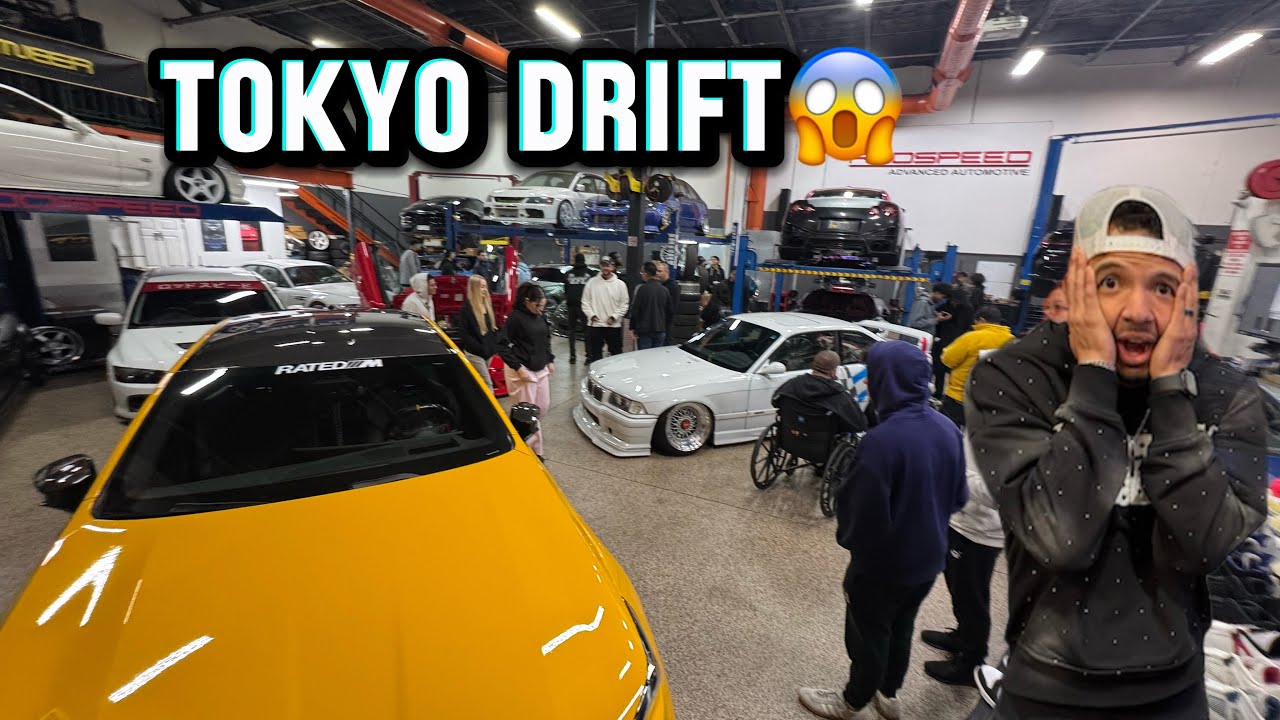 Wild Garage Straight Out Of Tokyo Drift!!