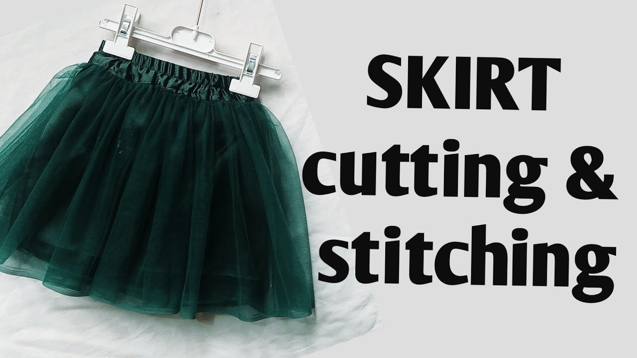 TUTU SKIRT CUTTING AND STITCHING / BABY SKIRT STITCHING / Maxway Designs