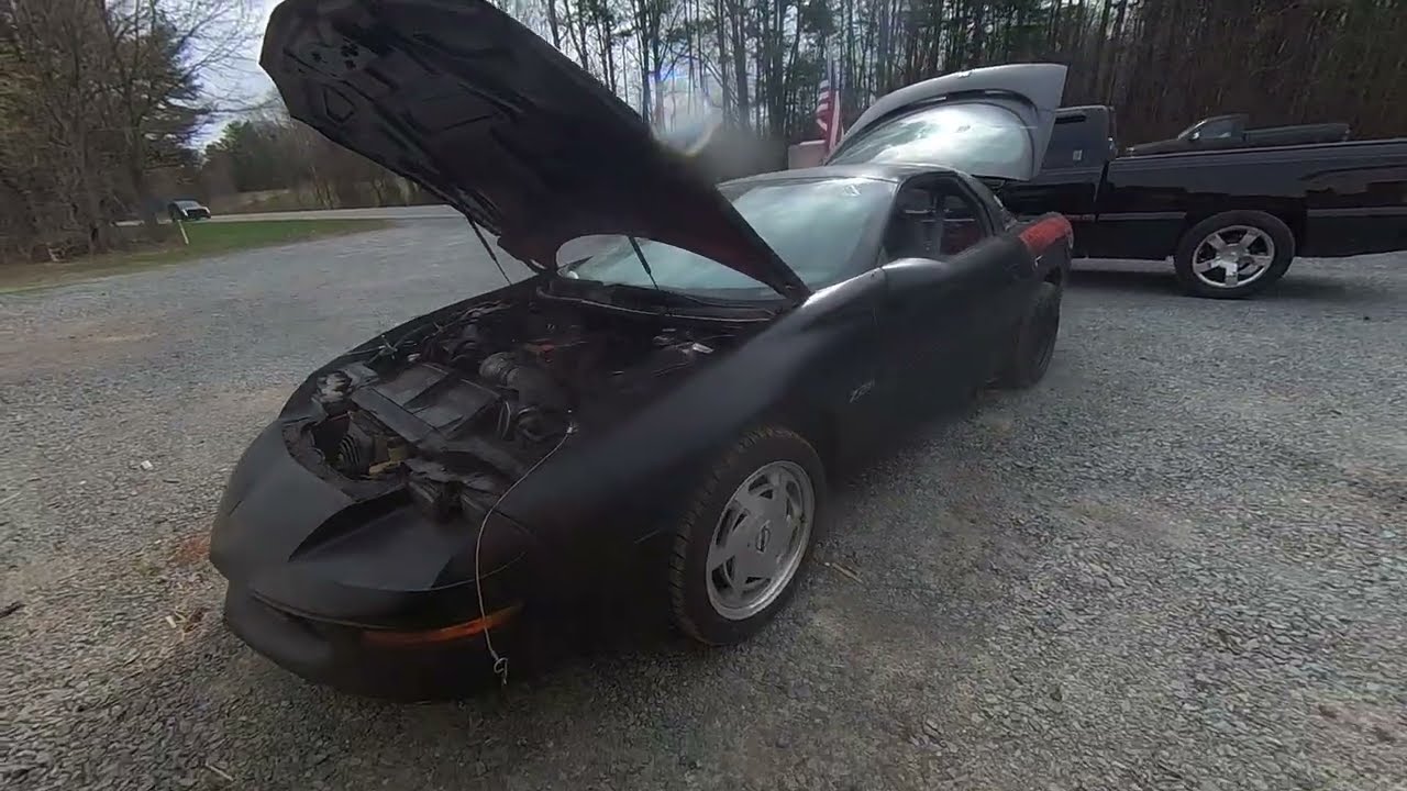 Fireball: Выгорающий Camaro снова дает отпор!