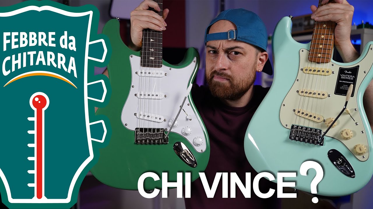 PRS Silver Sky SE vs Fender Vintera 60! Duello STRATOCASTER  | StrumentiMusicali.Net