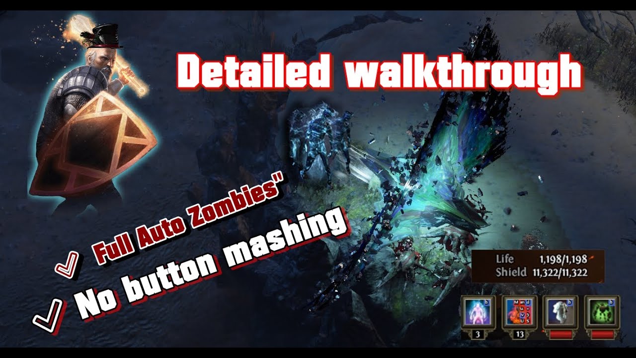 Raise Zombie Strength Stacker &ndash; Baron Build Guide, MERC Gear & Simulacrum Clear (3.26)