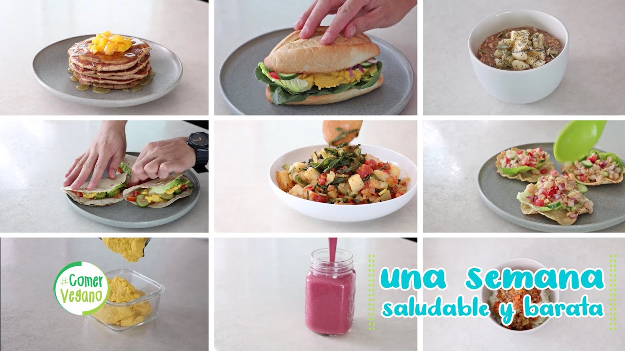 🏡 UNA SEMANA DE COMIDA SALUDABLE EN CASA | Con 50 pesos al día...