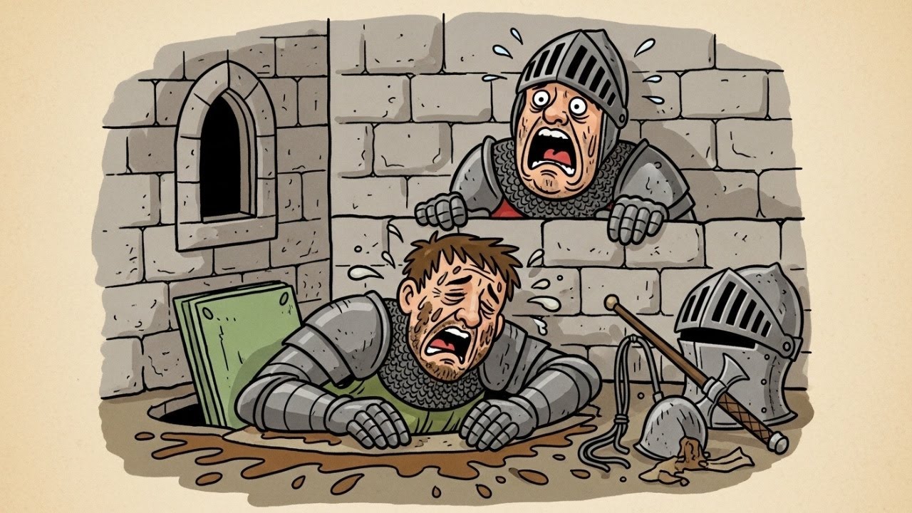 The Strongest Castle in Europe Fell Through a Toilet Hole :Life in a Medieval Castle