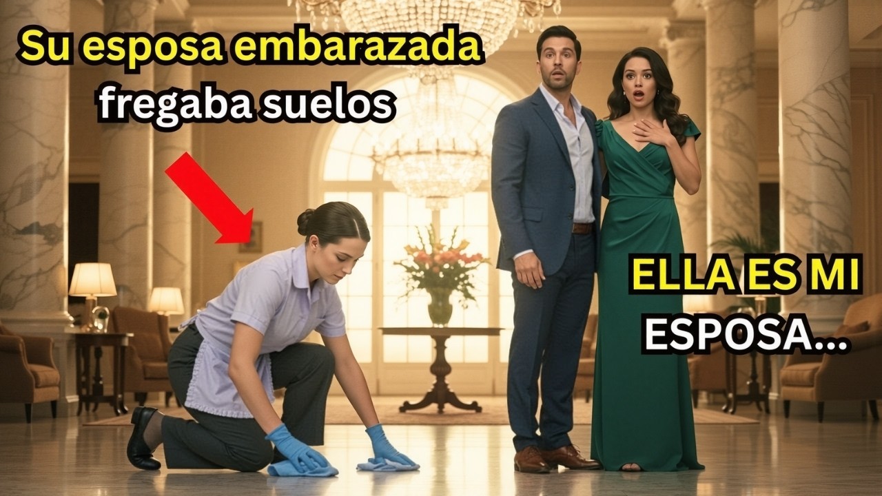 El millonario humilló a su esposa limpiadora, sin saber que ella era la dueña de todo el hotel.