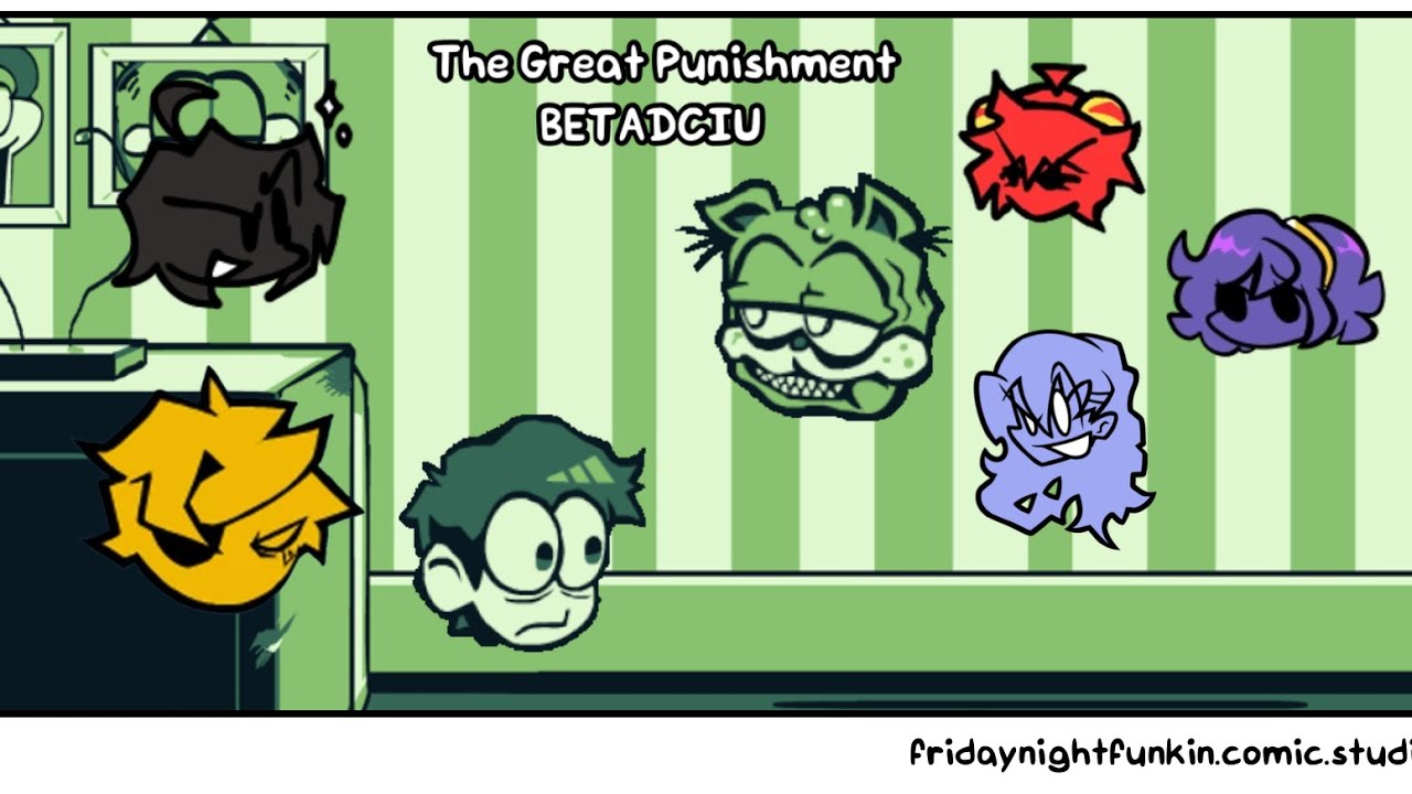 The Great Punishment But Every Turn A Different Cover Is Used (FNF The Great Punishment BETADCIU)