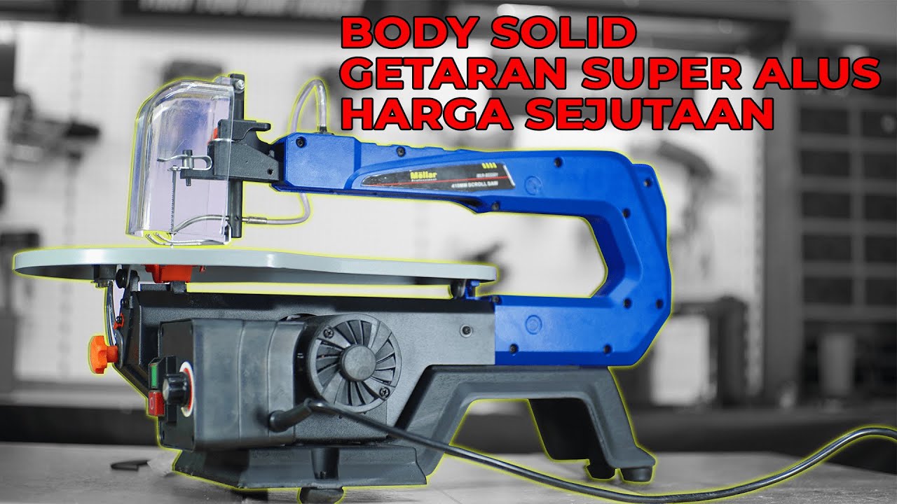 REVIEW DAN TEST GERGAJI KAYU SCROLL SAW MOLLAR BSS501