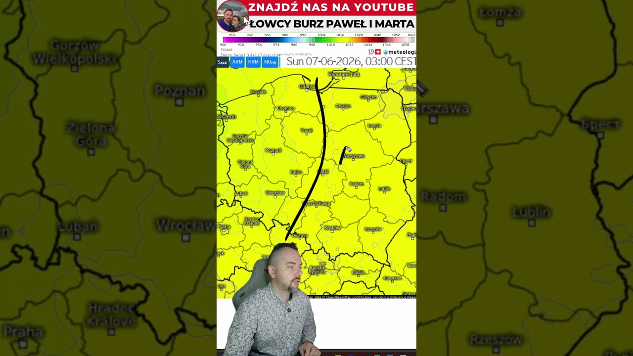 Quick weather forecast for Saturday and the night #weather #poland #short #forecast