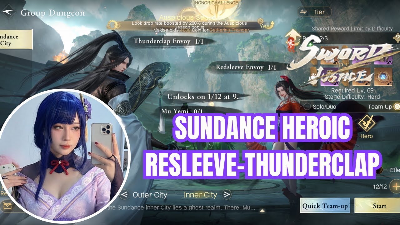 [SOJ] 12Man Raid Sundance City - Inner City HEROIC RedSleevs & Thunderclap, SWORD OF JUSTICE