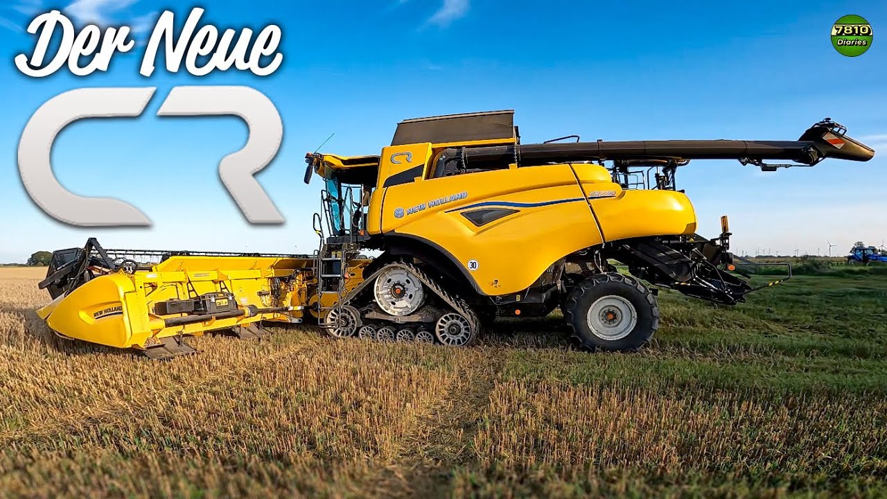 Der neue New Holland CR 🤩| Hafer Dreschen in Dithmarschen | Bauer Struck in 4K