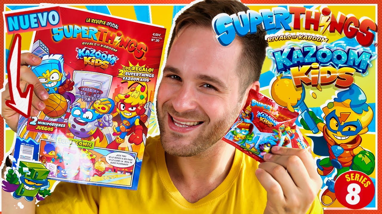 SuperThings Kazoom Kids UNBOXING REVISTA 20 CON 2 SOBRES en Pe Toys
