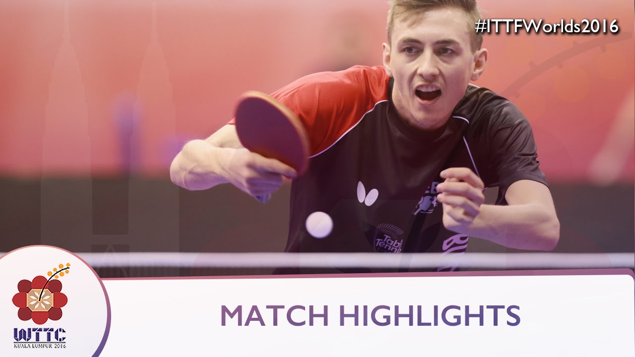 2016 World Championships Highlights: Liam Pitchford vs Wang Zengyi