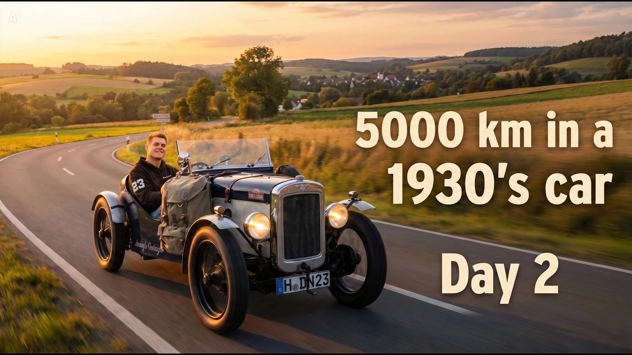 Из Германии в Испанию на машине 1930-х годов &mdash; День 2