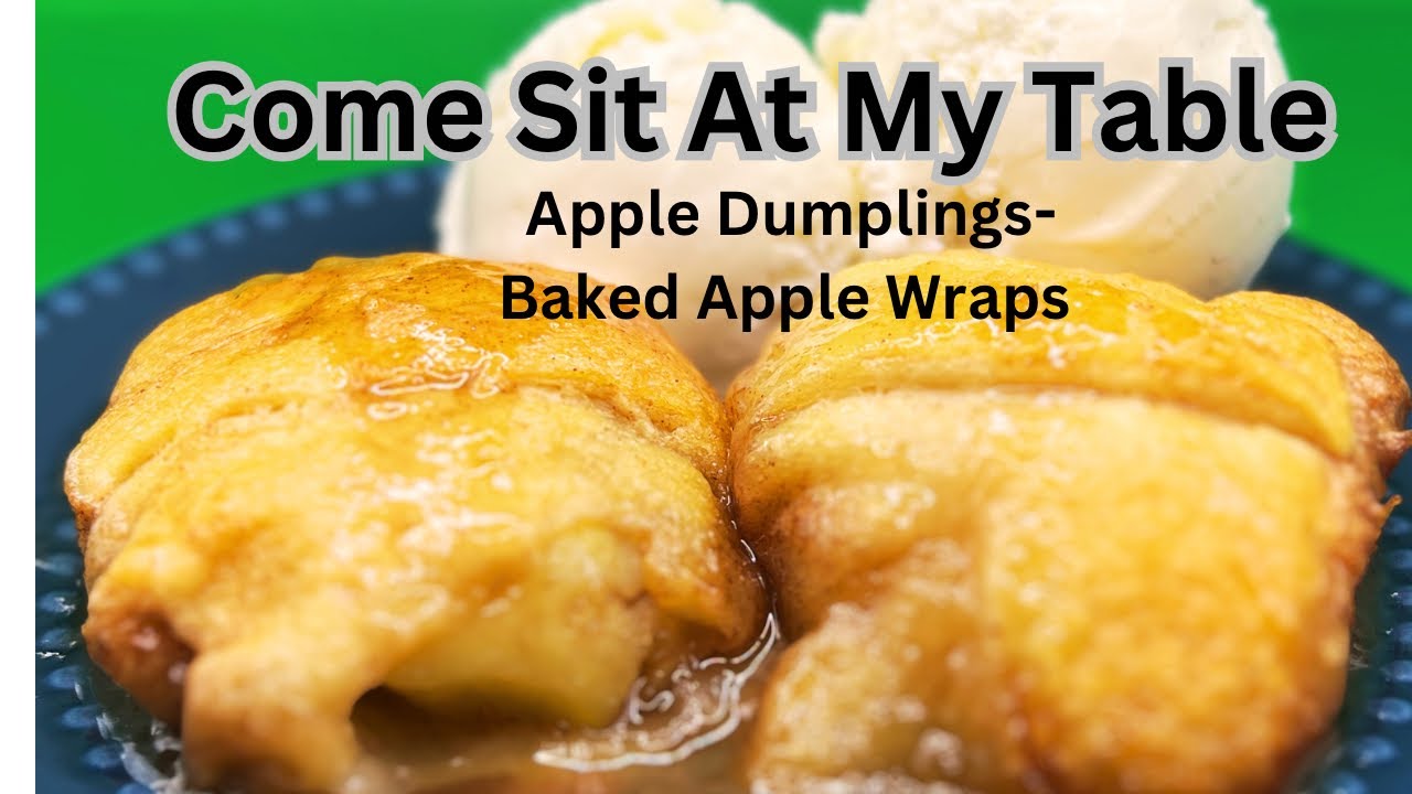 Apple Dumplings - Baked Apple Wraps