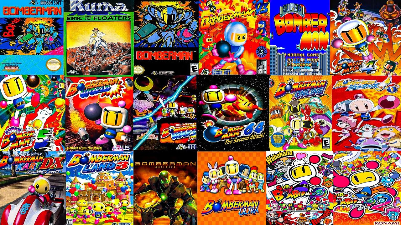 The Evolution of BOMBERMAN Games (1983-2023) 