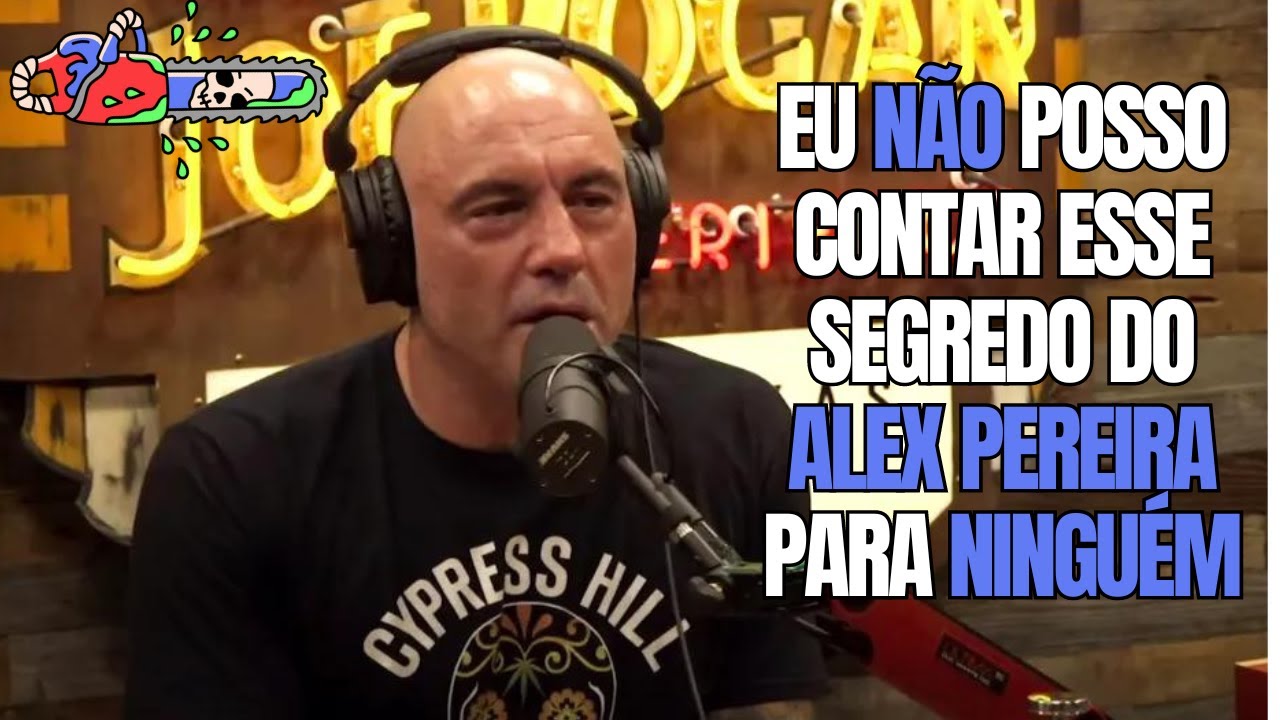 JOE ROGAN CONTA QUE ALEX PEREIRA TEM UM T&Eacute;CNICA DE LUTA JAMAIS VISTA ANTES NO UFC | LEGENDADO
