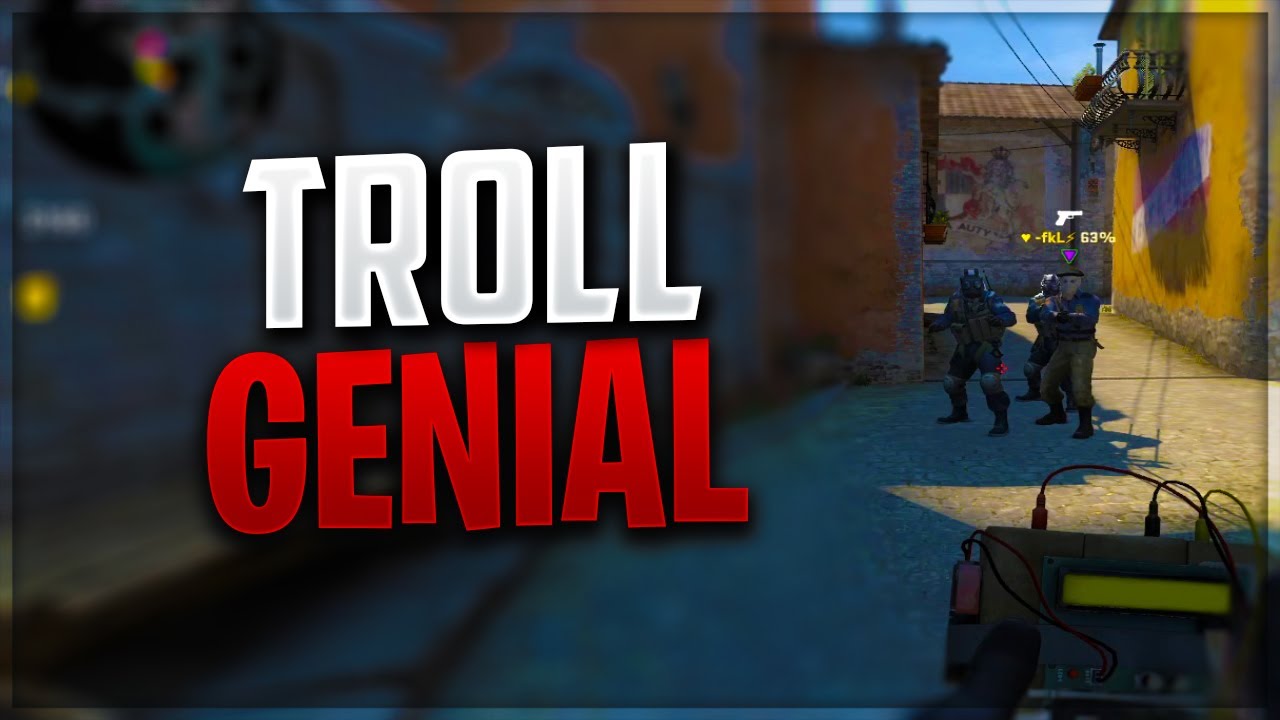 TROLL GENIAL pe CS:GO 3V3!! *MEGA RAGE*