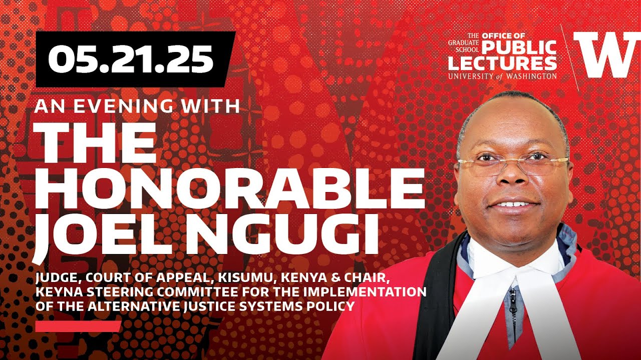 An Evening with Judge Joel Ngugi