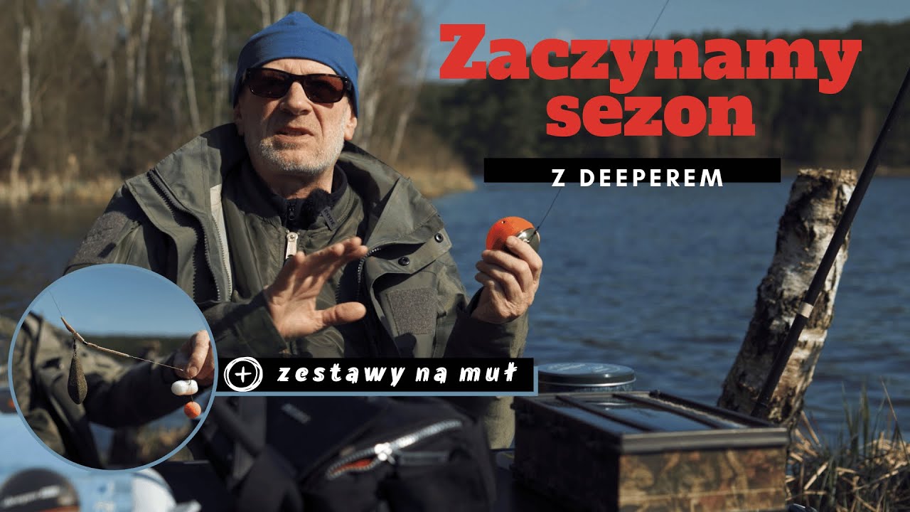 Rozpoczęcie sezonu z Deeper - dwa zestawy karpiowe na muliste dno