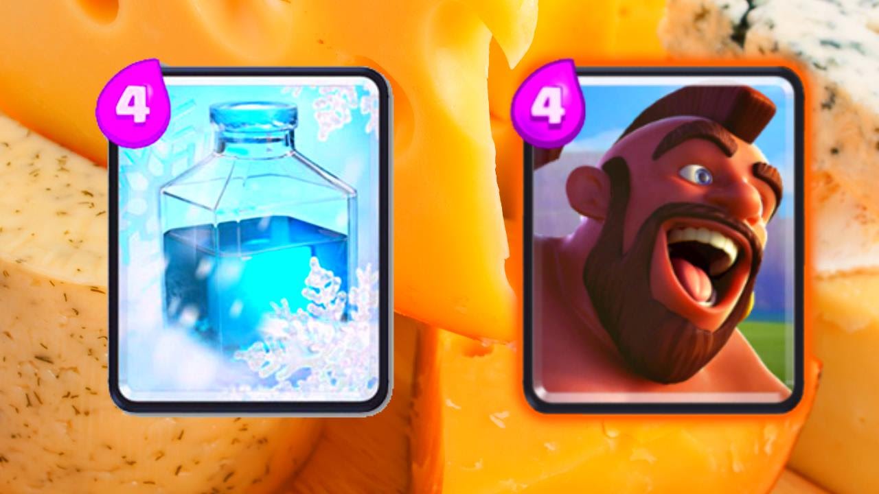 Clash Royale - Hog Freeze NEW CHEESE!