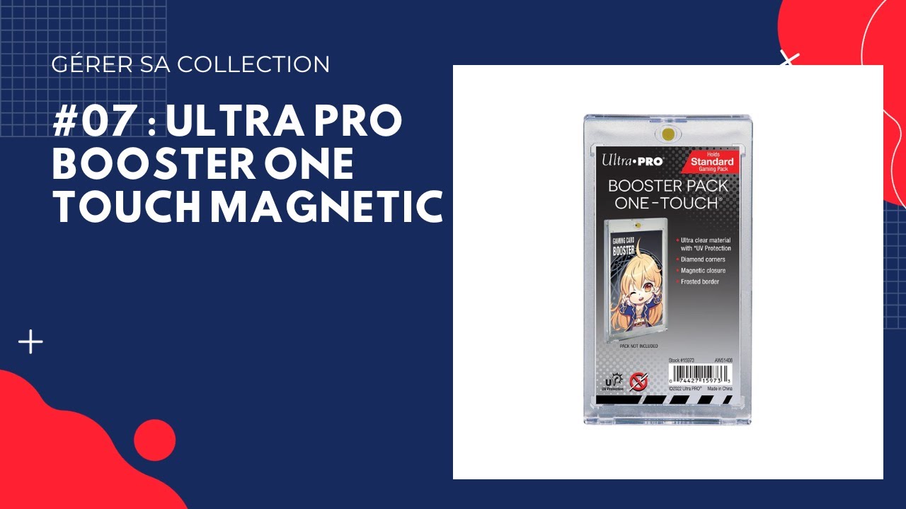 Gérer sa collection #07 : Ultra Pro Booster One Touch Magnetic #tradingcards #Supplies #sportscards