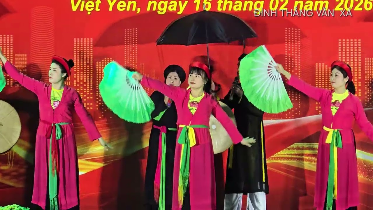 Trẩy Hội Xuân cùng tốp ca nam nữ TDP Văn Xá! 🎤🎶 #HộiXuân #VănXá #ÂmNhạc