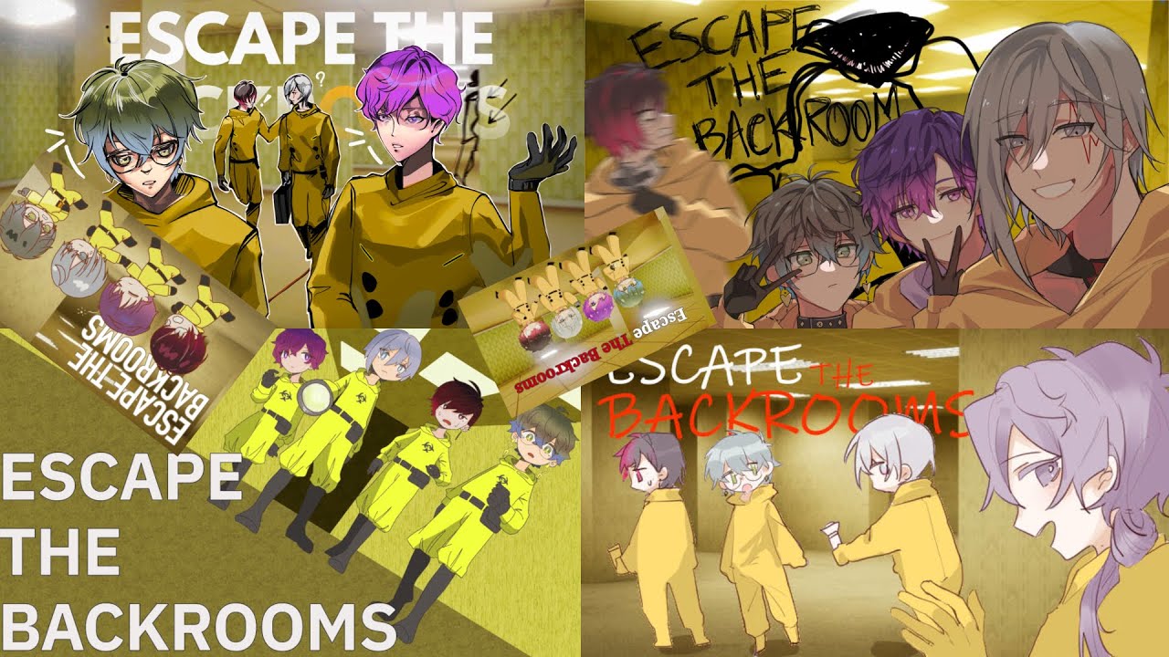 Escape? But I Love it Here! Escape The Backrooms w/ Uki, Ike & Ver 【NIJISANJI EN | Fulgur Ovid】