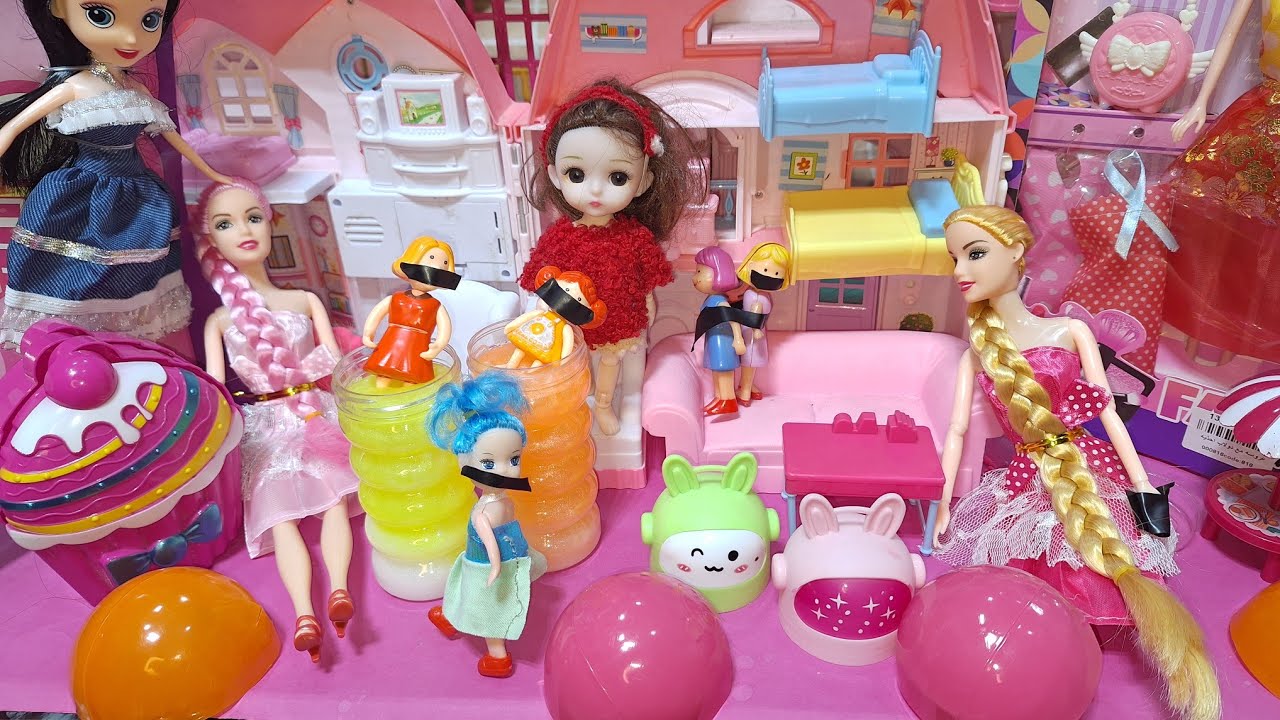 بنت روبانزل عندنا في البيت_جنه ورؤي_مامتي دكتورة_العاب بنات 