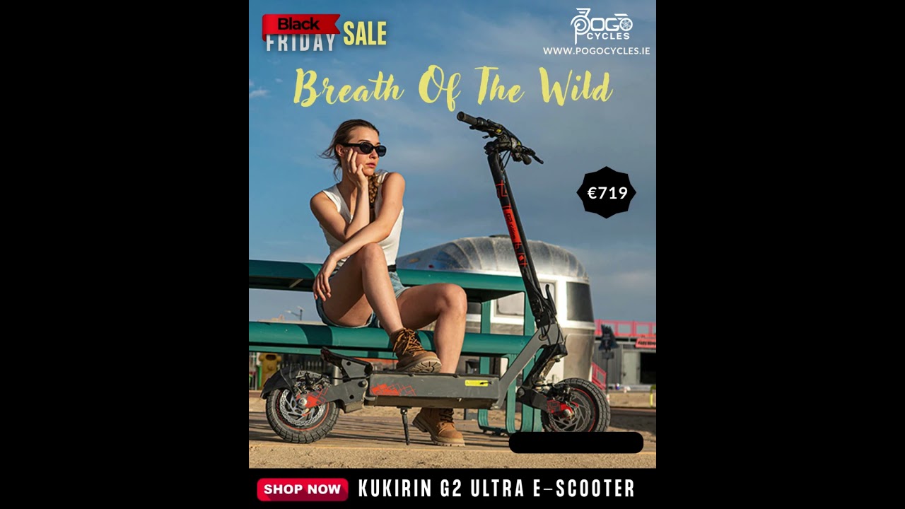 Kukirin G2 Ultra Electric Scooter ⚡ Black Friday Deal – Double Motors, Double the Fun! 🛴🔥