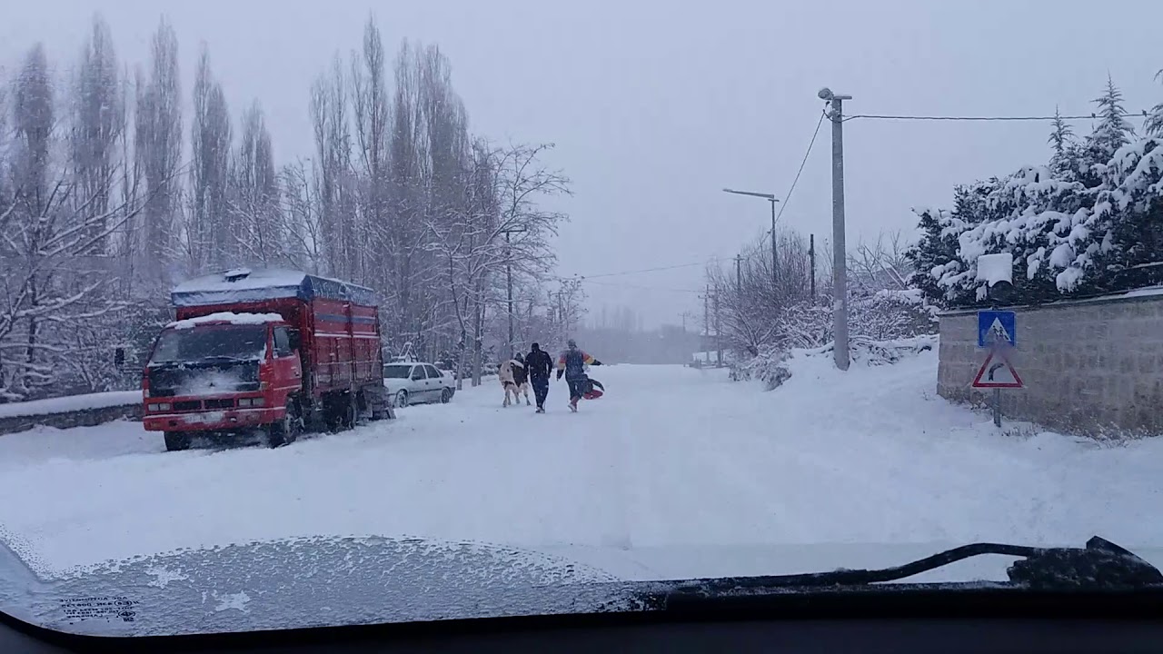 Aksaray Yaprakhisar Köyü Ve Selime Kasabası Kış Görüntüleri 08.01.2019