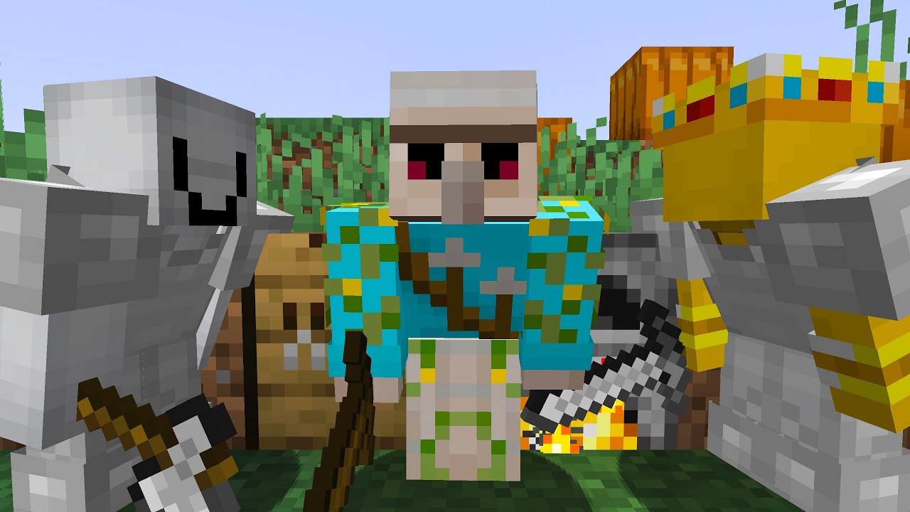 Minecraft Speedrunner VS 2 Hunters