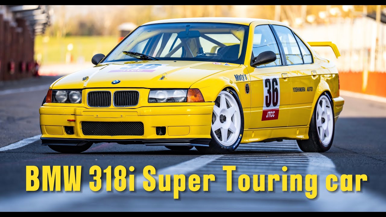 Getting to drive a super touring car beast! BMW 318i ST