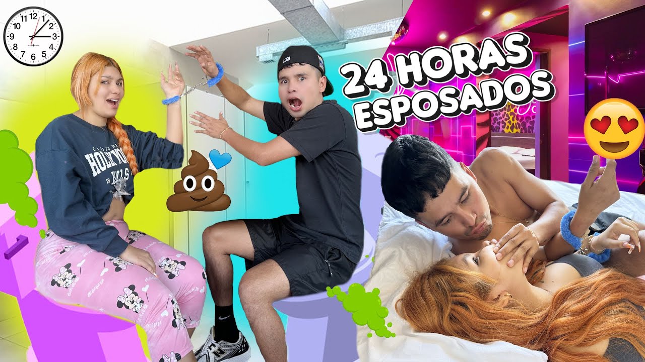 24 HORAS ESPOSADOS *Terminamos durmiendo juntos y esto pasó* 👩‍❤️‍💋‍👨🔥| Maiye Torrex |