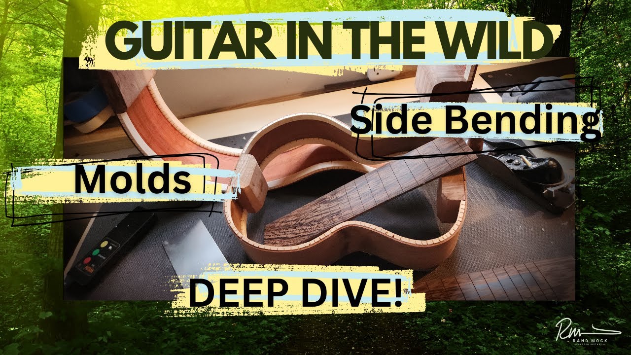 Guitar in the Wild- Making a Bending Iron, bending the sides, Molds and more..